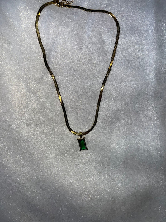 Emerald Elegance Necklace